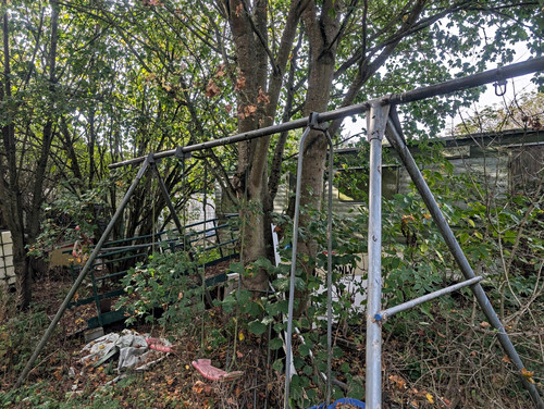 Outdoor metal frame - metal, a-frame