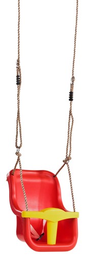Red yellow high back baby - red/yellow,