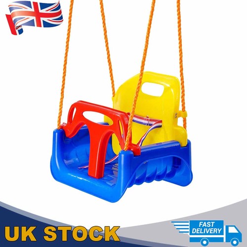 Rope toddler swing seat - 3-in-1,