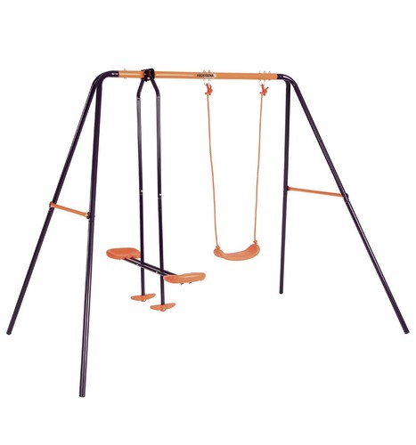 Metal children swing - children's,