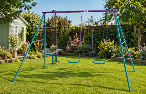 Seat garden swing station for - swing,