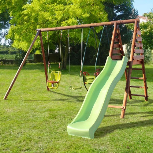 Soulet colza wooden swing set - wooden,