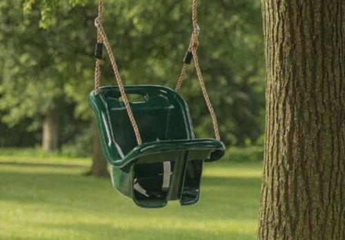 High backed infant swing seat - high,