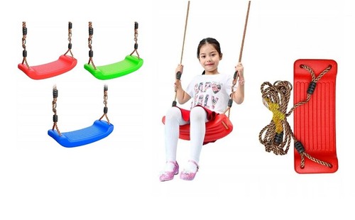Kids swing seat with ropes - kids,