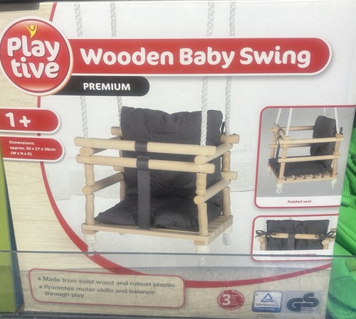 Wooden baby swing - baby,