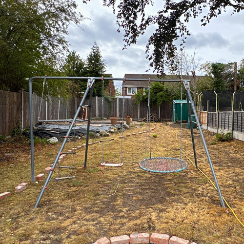 Brave toys metal outdoor - outdoor, swing