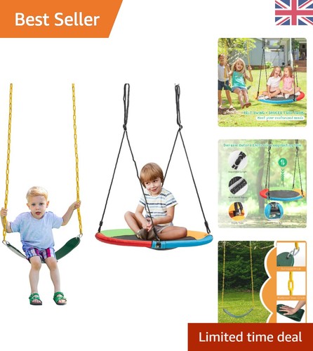 Double kids swing - double, with